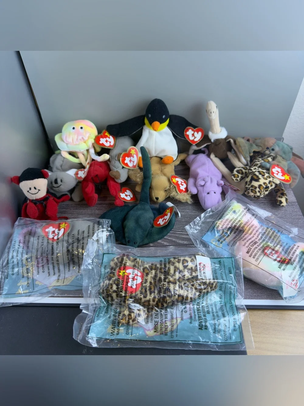 Ty Teenie Beanie Babies McDonald's Happy Meal Plush Lot 2000 Vintage